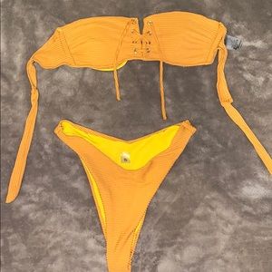 Fashion nova Bandeau bathing suit